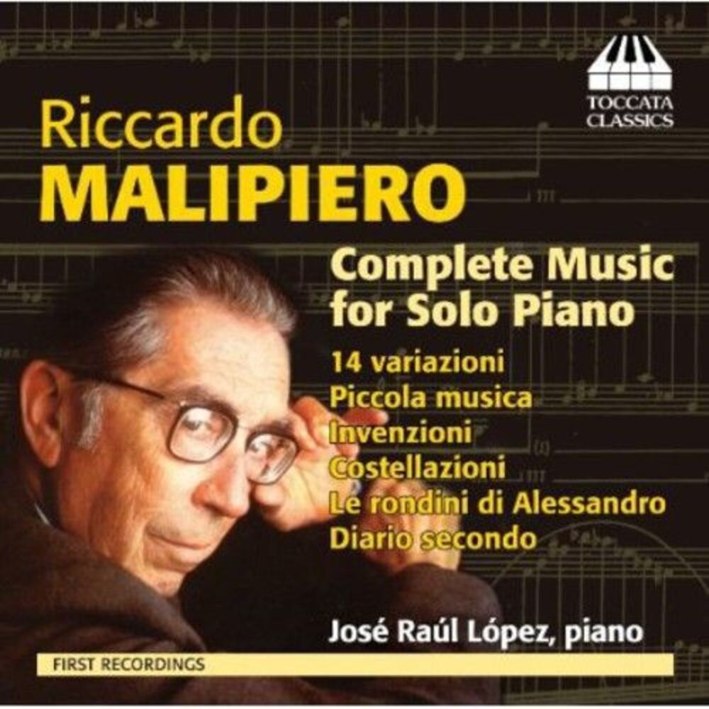Jos  Ra l L pez - Complete Music for Solo Piano  CD